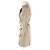 Burberry London Trench Coat de algodón y cuero Beige - vista 2