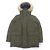 Abrigo de plumón con capucha Paul Smith French Down Verde Caqui