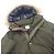 Abrigo de plumón con capucha Paul Smith French Down Verde Caqui - vista 2
