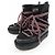Stivaletti con plateau SKI PLATFORM Louis Vuitton Stivaletti in shearling Nero - vista 3