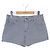 Pantaloncini Céline Blu Navy con Bordo Bianco