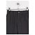Pantalones rectos de algodón grises Bonpoint - vista 2
