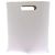 Bolsa saco Alaïa em couro creme 25 cm Branco