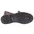 Weekend Max Mara Mocassins en cuir à micro-clous bordeaux - vue 5