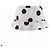 Prada Cappello bianco a pois neri - vista 3