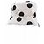 Prada Cappello bianco a pois neri - vista 4