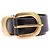 By Malene Birger Ceinture noire à détail doré Black