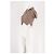 Autre Marque ALEXANDRA GOLOVANOFF Kaschmir Top Beige - Ansicht 5
