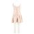 Vestido curto rosa Leslie Amon