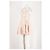 Vestido curto rosa Leslie Amon - vista 5