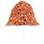 Gorro floral naranja Miu Miu