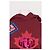 Camisola oversized bordô Goldbergh Bordeaux - vista 2