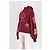 Camisola oversized bordô Goldbergh Bordeaux - vista 4