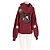 Camisola oversized bordô Goldbergh Bordeaux - vista 6