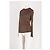 Autre Marque Top taglio dritto marrone STINE GOYA - vista 5