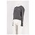 Autre Marque Pull en cachemire gris SPORTY & RICH - vue 4