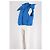 Autre Marque Kurze blaue Steppjacke - Ansicht 4