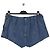 Autre Marque Pantaloncini in denim blu HAYLEY MENZIES - vista 2