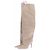 Iro Stivali cuissardes in denim beige
