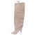 Iro Stivali cuissardes in denim beige - vista 2