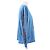 Ganni T-shirt blu a maniche lunghe risvoltate - vista 3