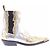 Autre Marque Botas Santiags doradas y plateadas Plata - vista 6