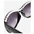 Chanel Cat-Eye-Sonnenbrille mit schwarzen Kunstperlen - Ansicht 5