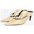 Jil Sander Mules in pelle Abrasivato e metallo Butter - taglia EU 38.5 Giallo - vista 2