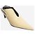 Jil Sander Mules in pelle Abrasivato e metallo Butter - taglia EU 38.5 Giallo - vista 5
