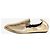 Lanvin Mocassini elasticizzati metallizzati oro - size EU 39 D'oro