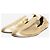 Lanvin Mocassini elasticizzati metallizzati oro - size EU 39 D'oro - vista 2