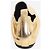 Lanvin Mocassini elasticizzati metallizzati oro - size EU 39 D'oro - vista 3