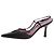 Chanel Escarpins slingback en cuir perforé noir - size EU 38