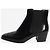 Tod's Stivaletti Brogue-Chelsea neri - size EU 38 Nero