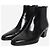 Tod's Stivaletti Brogue-Chelsea neri - size EU 38 Nero - vista 3