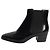 Tod's Black Brogue-Chelsea boots - size EU 38