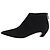 Autre Marque Black suede ankle boots - size EU 38.5