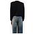 Ba&Sh Cardigã de gabardine azul marinho - size M - vista 2
