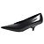 Totême Décolleté kitten pumps in nappa nero - size EU 38