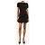 Attico Minifalda negra con cierre - talla UK 8 Negro - vista 2