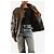Isabel Marant Schwarze Carole Lederjacke - Größe UK 8 - Ansicht 3