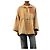Loewe Giacca con cappuccio e tasche applicate Anagram color Sandstone - size UK 8