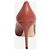 Gucci Mauve Horsebit Peep-Toe Pumps - Größe EU 38.5 Braun - Ansicht 3