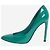 Gucci Lackleder-Pumps in Grün - Größe EU 39