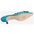 Manolo Blahnik Mules floreali blu - size EU 39 - vista 6