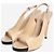 Chanel Beige Peep-Toe Slingback Heels - Größe EU 39 - Ansicht 2