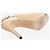 Chanel Beige Peep-Toe Slingback Heels - Größe EU 39 - Ansicht 4