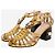 Gucci Verzierte goldene Gladiator-Absätze - Größe EU 38.5 (UK 5.5) - Ansicht 2