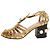 Gucci Verzierte goldene Gladiator-Absätze - Größe EU 38.5 (UK 5.5)