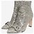 Jimmy Choo Glitzernde silberne Stiefeletten - size EU 39 (UK 6) - Ansicht 2